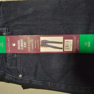 Gloria Vanderbilt Amanda Women's Jeans  12 Short